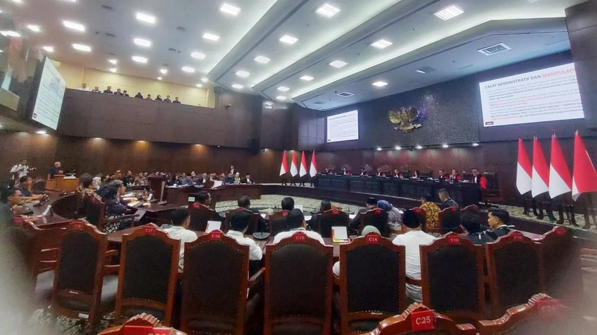 MK Minta KPU dan Bawaslu Buka Risalah PKPU 19/2023 dalam Sidang Gugatan Ijazah Gibran